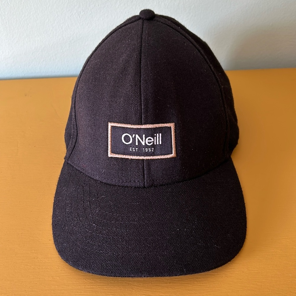 O’Neill Black Fitted Surfing Skater Hat Size Large/XL Streetwear